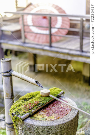 [Autumn] Yanagidani Kannon Hanatemizu and Umbrella 72226417
