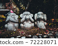 Hiroshima Prefecture Miyajima Daishoin Hat Jizo 72228071