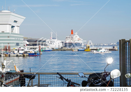 橫濱大碼頭碼頭建築區的視圖 72228135