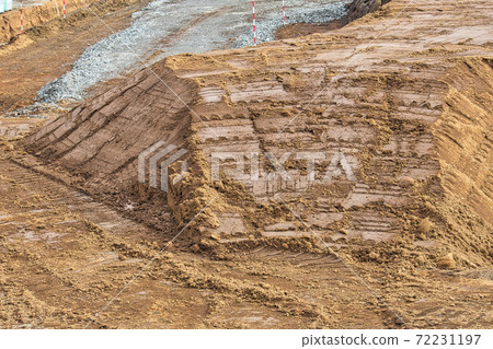 Embankment work Land preparation 72231197