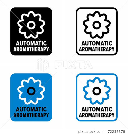 "Automatic aromatherapy" diffuser device information sign 72232876