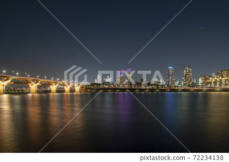 Cheongdam Bridge, Han River, Seoul Cheongdam Bridge, Han River, Seoul 72234138