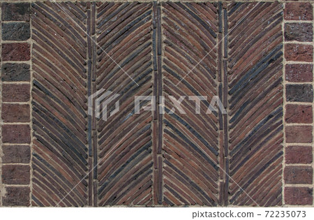 British brick diagonal brick wall British brick diagonal brick wall 72235073