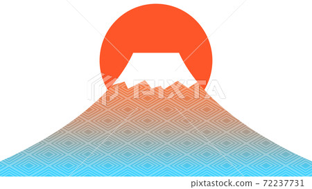 Mt. Fuji Japanese pattern Irikobishi Mt. Fuji Japanese pattern Irikobishi 72237731