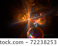 Abstract computer generated fractal background 72238253