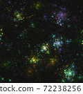 Abstract multi-colored fractal background 72238256