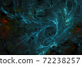 Abstract computer generated fractal background 72238257