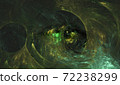 Abstract computer generated fractal background  72238299