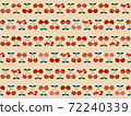Cherry seamless pattern textile 72240339