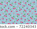 Cherry seamless pattern textile 72240343