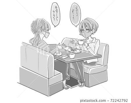 Coronavirus related illustrations 72242792