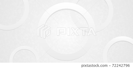 Circle ring pattern design minimal white concept. Circle ring pattern design minimal white concept. 72242796