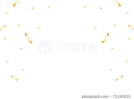 Background illustration of a gorgeous gold confetti. 72245831