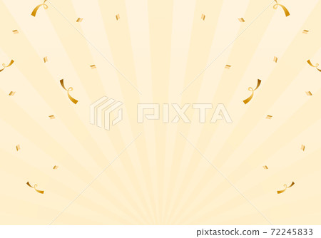 An elegant beige gorgeous illustration. Background material with gold confetti. 72245833