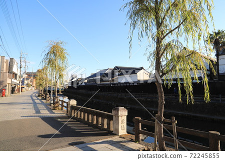 Tochigi City, Kuranomachi Uzuma River scenery 72245855