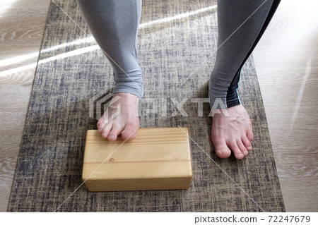 health care concept. woman stretching her muscles health care concept. woman stretching her muscles 72247679