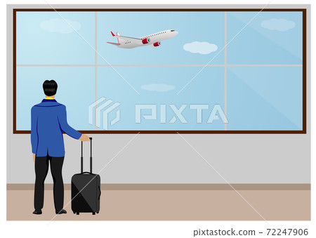 the tourist at airport vector design the tourist at airport vector design 72247906