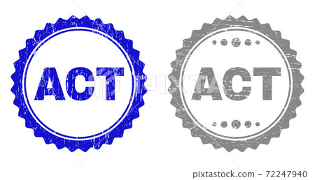 Textured ACT Scratched Stamps Textured ACT Scratched Stamps 72247940