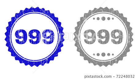 Textured 999 Grunge Stamp Seals 72248032