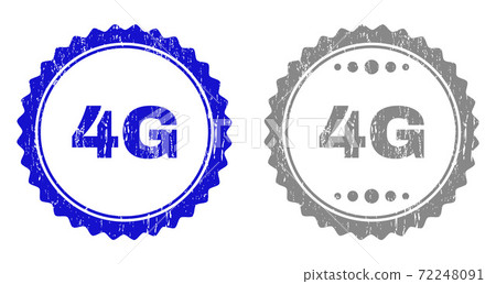 Textured 4G Scratched Stamp Seals Textured 4G Scratched Stamp Seals 72248091