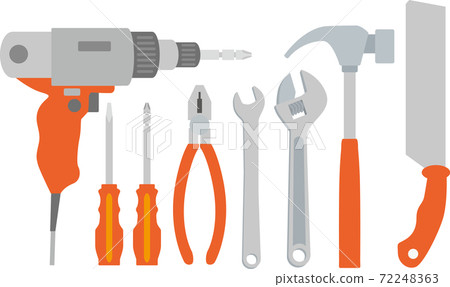 工具套裝橙色 72248363