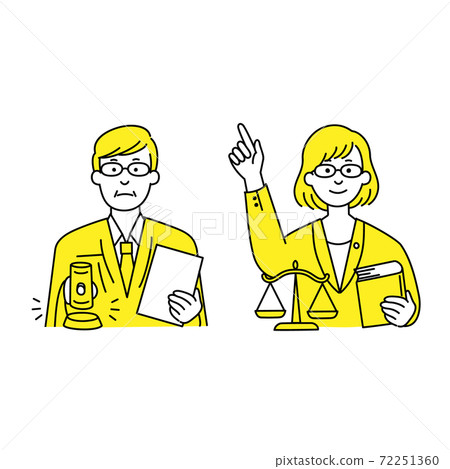 Judges and lawyers Judges and lawyers 72251360