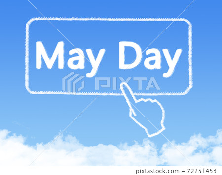 may day cloud shape may day cloud shape 72251453