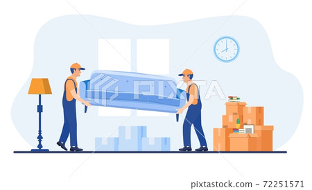 Concept moving house. 72251571