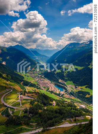 Chiosco Panorama San Gottardo in Switzerland Chiosco Panorama San Gottardo in Switzerland 72253098