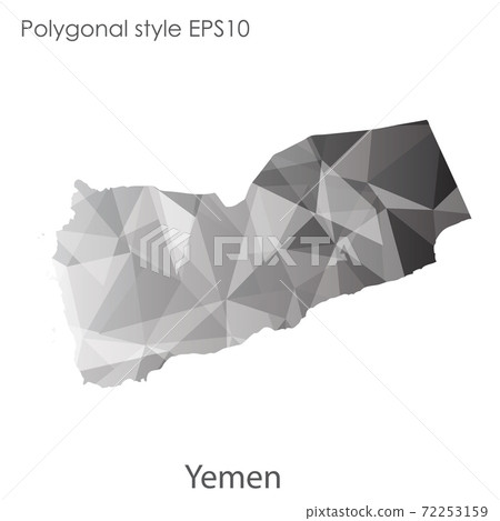 ctor isolated illustration icon of Yemen map.... - Stock Illustration ...