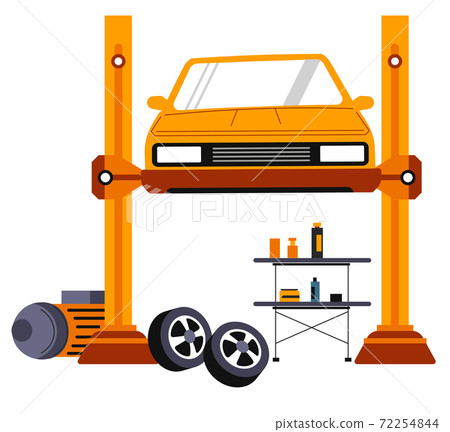 Car maintenance and repairing center services Car maintenance and repairing center services 72254844