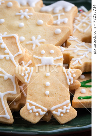 Christmas gingerbread cookie ジンジャークッキー 72255734