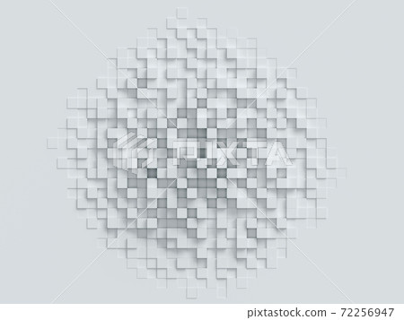 Cubical abstract background 3d rendering 72256947