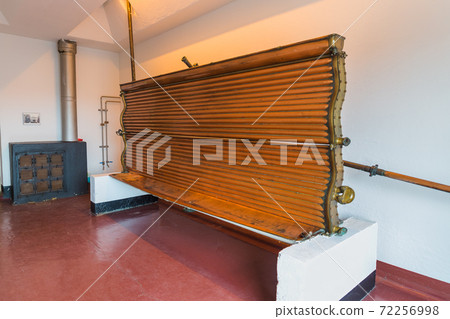 Vintage copper equipment - brewery in Belgium Vintage copper equipment - brewery in Belgium 72256998