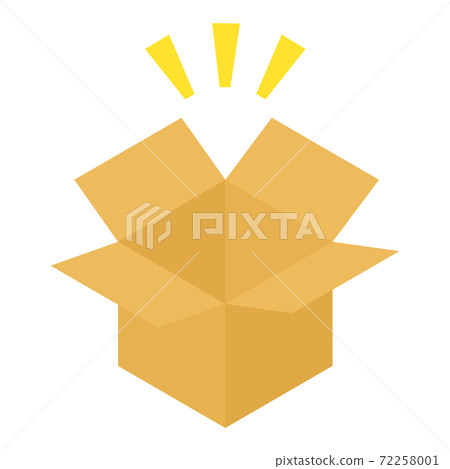 Image of opening cardboard 72258001