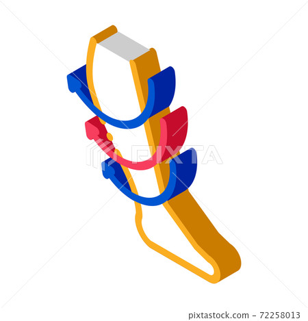 healthy leg isometric icon vector illustration color healthy leg isometric icon vector illustration color 72258013