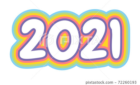 New year postcard 2021 New year postcard 2021 72260193