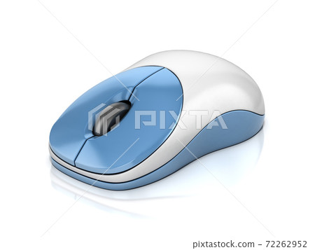 computer mouse isolated on white 72262952