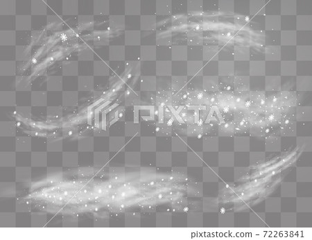 Snow and wind 72263841