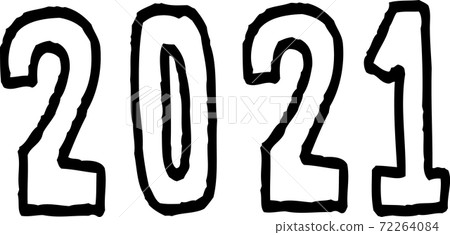 Simple 2021 handwriting Simple 2021 handwriting 72264084