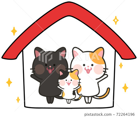 住在我家的貓科的插圖 72264196