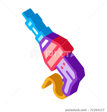 drain cleaning electric tool isometric icon vector illustration 72264217