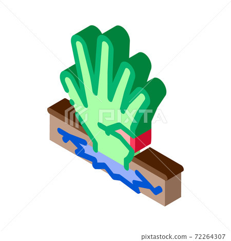 halloween hand sticking from earth isometric icon vector illustration halloween hand sticking from earth isometric icon vector illustration 72264307