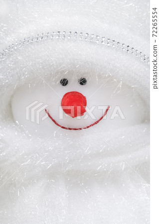 Portrait of toy snowman close up. New year or Cristmassconcept. Portrait of toy snowman close up. New year or Cristmassconcept. 72265554