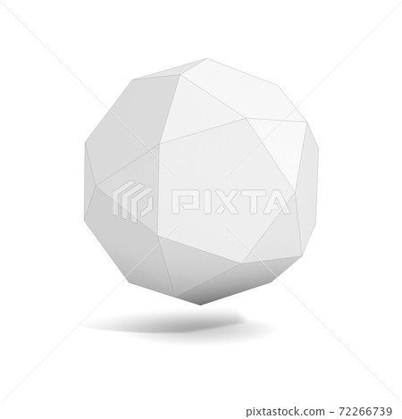 abstract geometric 3d object, more polyhedron variations in this set 72266739