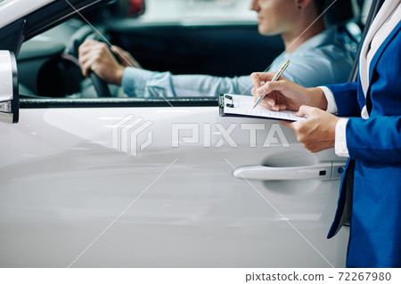 Automobile test drive concept 72267980