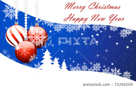 graphics design for Card for Merry Christmas Happy New Year design vector illustration 72268209