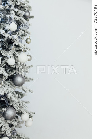 Christmas tree with gifts for the new year interior decor 72270498