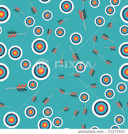Target Flat Concept Icon Vector Illustration.... - Stock Illustration ...