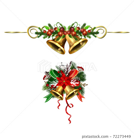 Christmas Holly brunches decoration vector Christmas Holly brunches decoration vector 72273449
